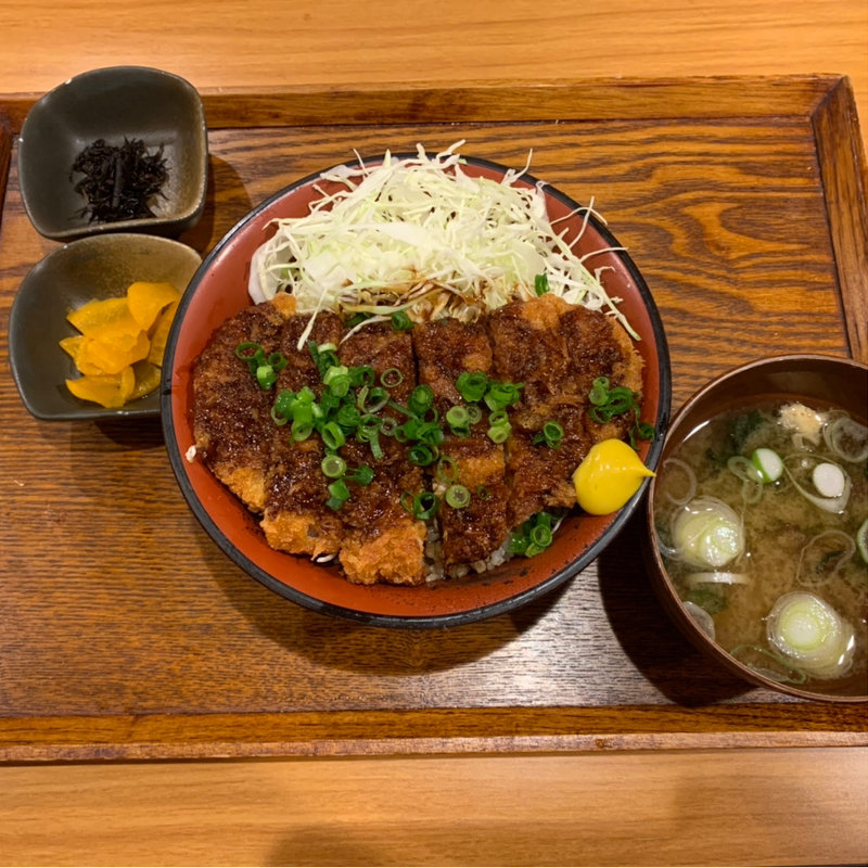 会津ソースカツ丼(東北みちのえき だてや)