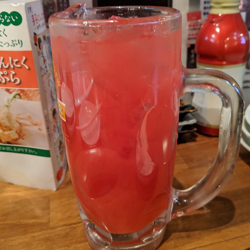 すっきりトマトサワー(くずし和食高山)