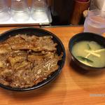 焼き牛丼(東京チカラめし 新宿西口店1号店)