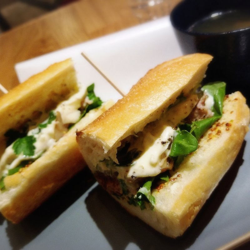 鯖サンド(KIJI CAFE)