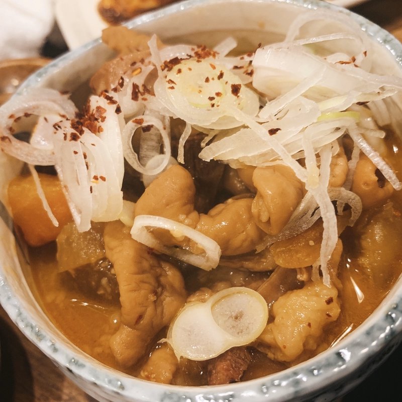 モツ煮(ホルモン平田  別館)