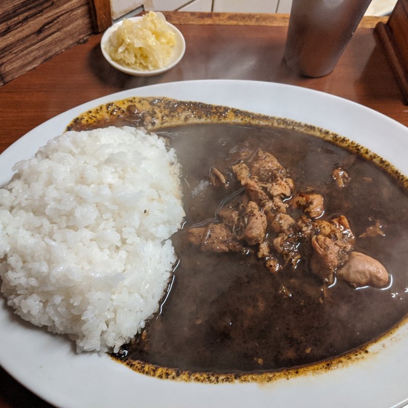 黑カレー(辛激屋)