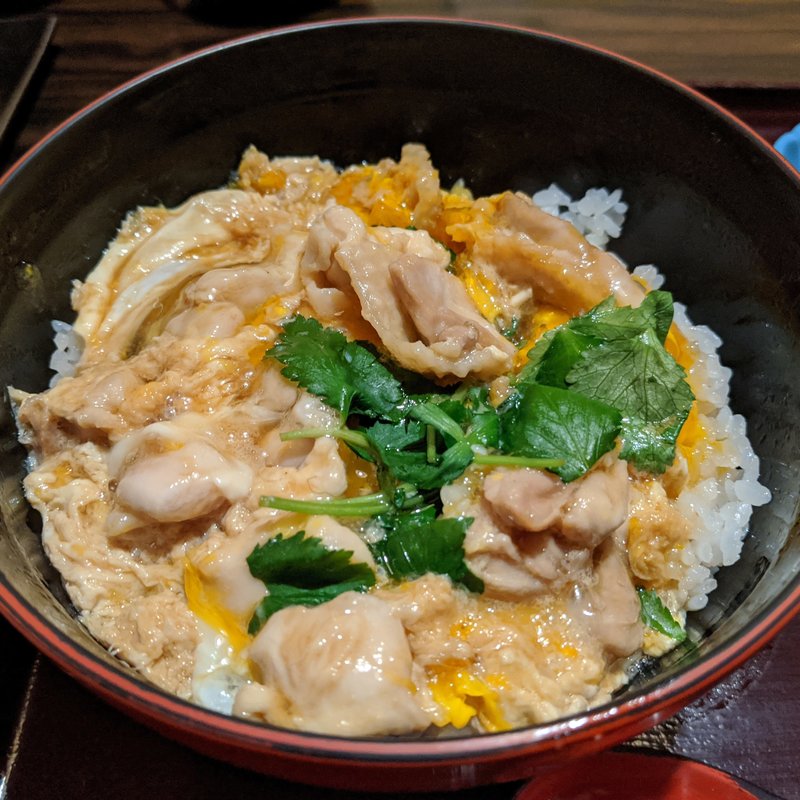 軍鶏親子丼(五鐵 夢境庵 （五鉄 ごてつ むきょうあん）)