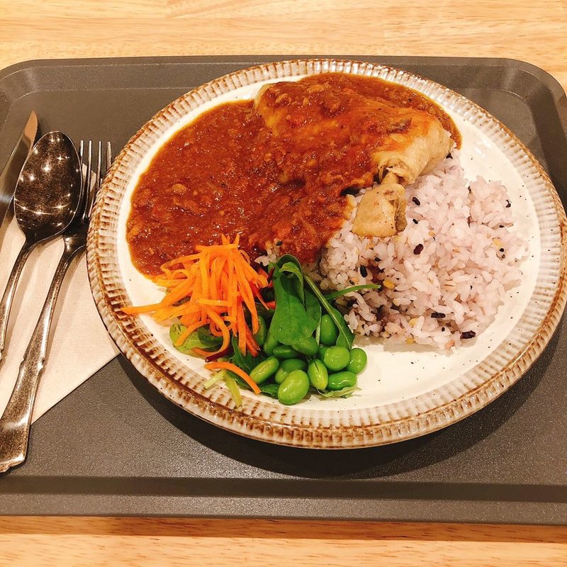 チキンカレー(Mt.TAKAO BASE CANP CAFE&BAR)