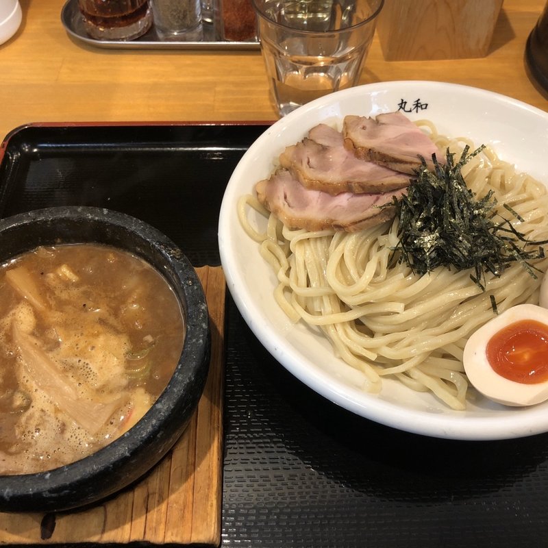 丸和つけ麺 全部乗せ(つけ麺丸和 名駅西店)