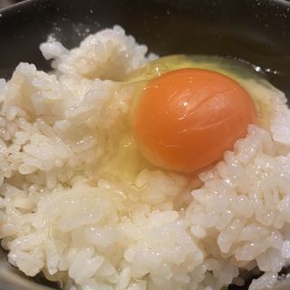 卵かけご飯(ホルモン稲田屋)
