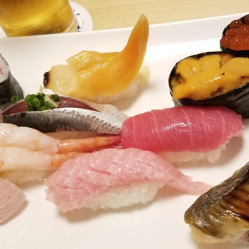 にぎり寿司　特上(鮨・神谷)