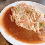 あんかけパスタ(あんかけ太郎 名古屋城金シャチ横丁)