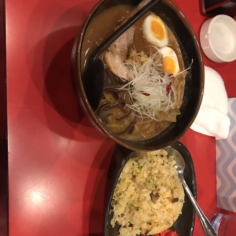 特選極味噌ラーメン(麺匠とぐち 登別店)