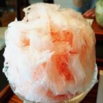 カキ氷 生いちご(三日月氷菓店 )