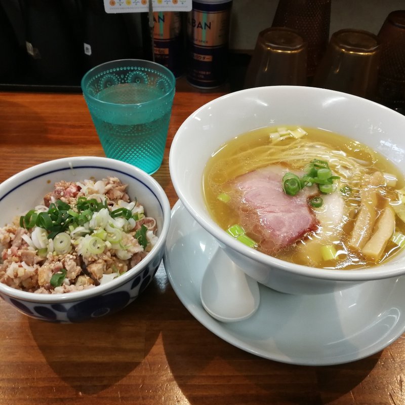 塩ラーメン ランチセット(千茶屋 （チサヤ）)