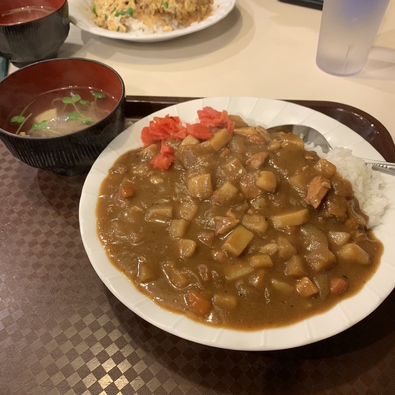 カレーライス(お食事処 三笠 松山店)