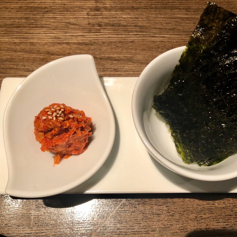 チャンジャと韓国海苔(SO-TEN)