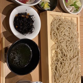つけマグロ丼とお蕎麦のセット(自然薯庵)