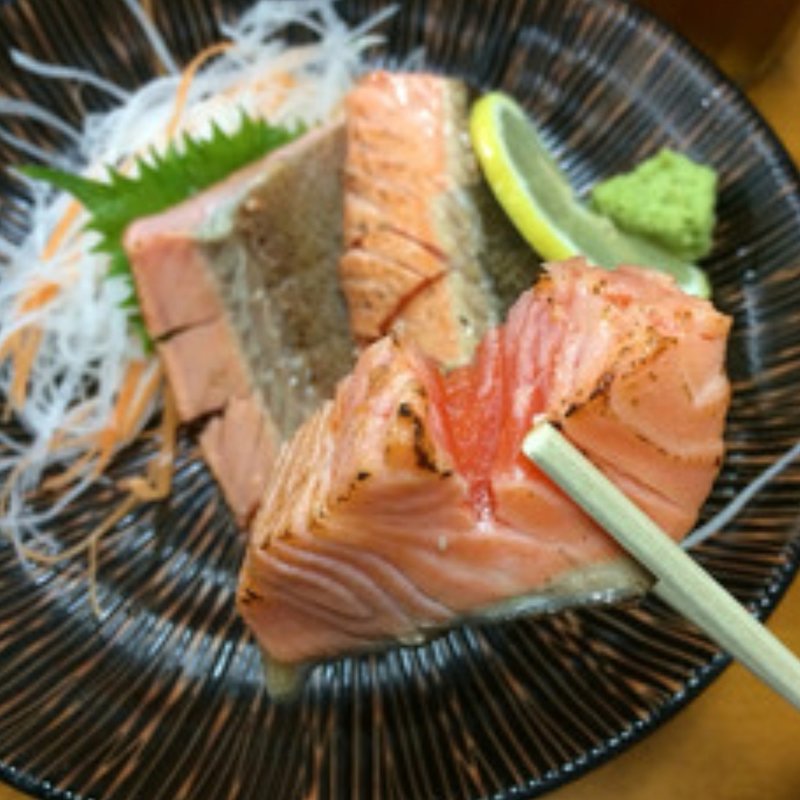 炙りサーモン定食(おはよう堂 )