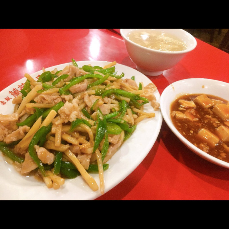 チンジャオロースー(赤坂 蘭苑飯店 （アカサカランエンハンテン）)