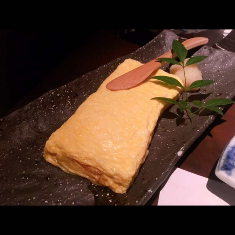 名物！巻き立て出し巻きたまご(番屋 赤坂店)