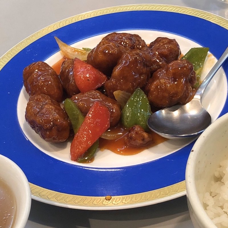 スブタ定食(オトメ)