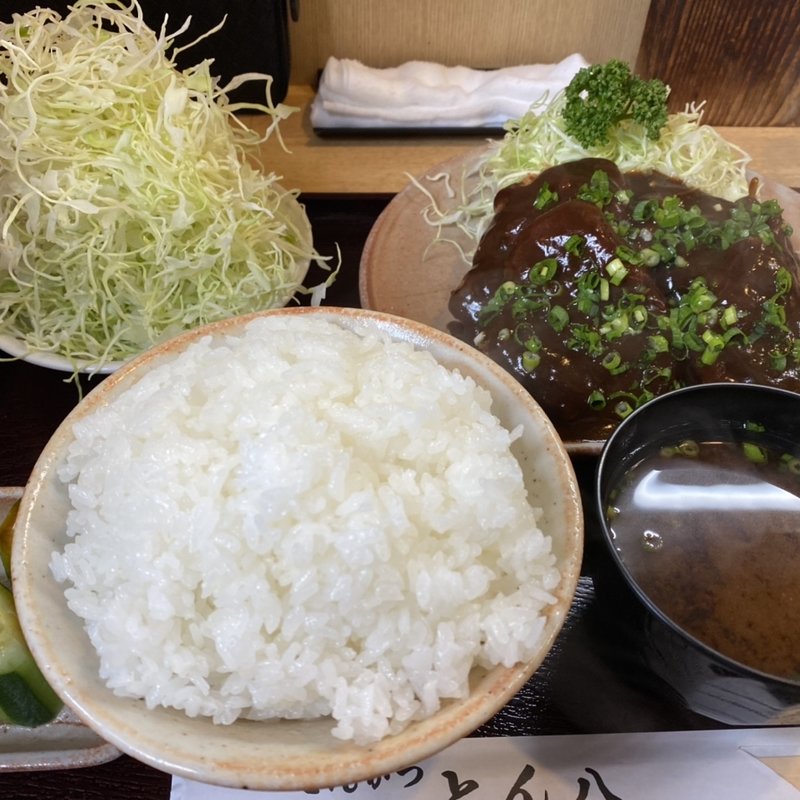 大味噌ヒレカツ定食(とん八)