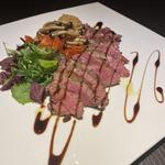 牛ランプ肉のグリル(トラットリア　シゲタ)