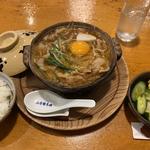黒豚ロース入り味噌煮込みうどん（大盛）(山本屋本店 守山店 （やまもとやほんてん）)