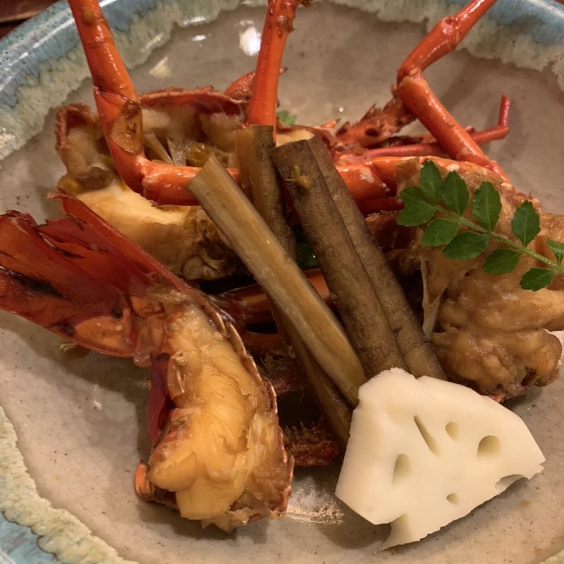 伊勢えび五品コース(えび家 （えびや）)