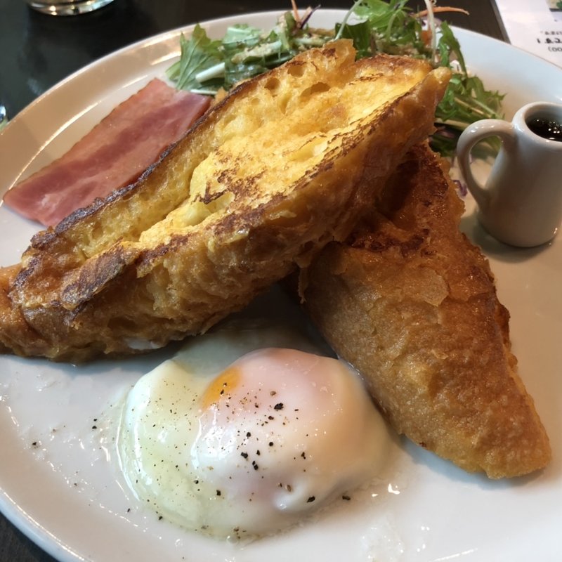 Eセット　パンペルデュ(フレンチトースト)(12.Cafe 横浜 トゥエルブドットカフェYOKOHAMA)