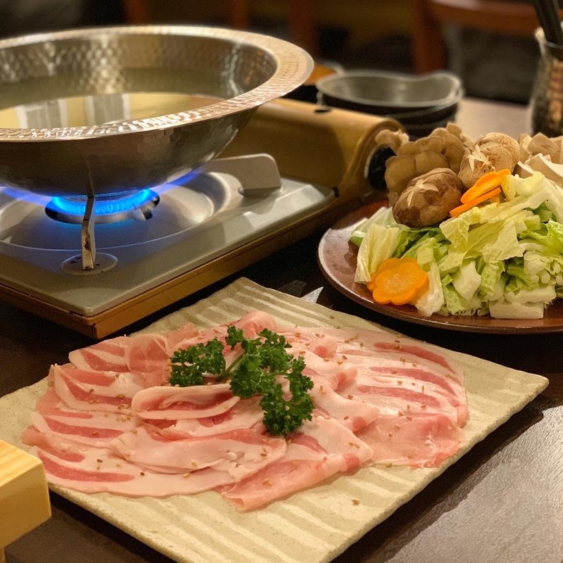 黒豚しゃぶしゃぶ(吉梅)