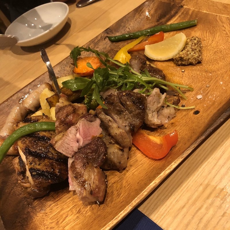 肉グリル盛り合わせ(ブルーオーシャングリル )