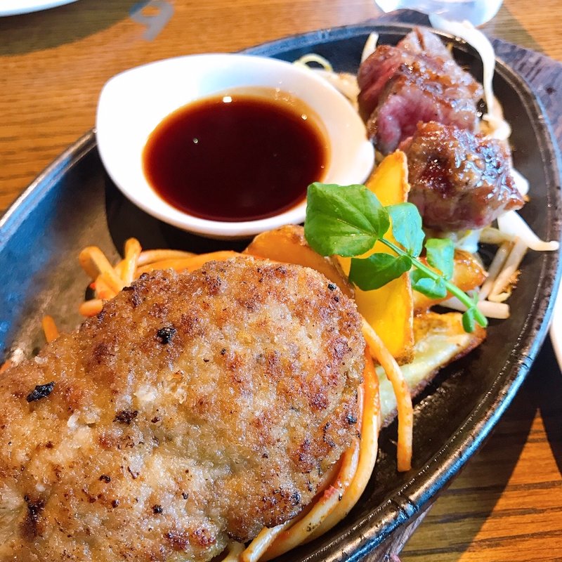 ハンバーグ＆ステーキ(ザ・エイジングハウス1795 堂島店 （Ｔｈｅ Aｇｉｎｇ Ｈｏｕｓｅ）)