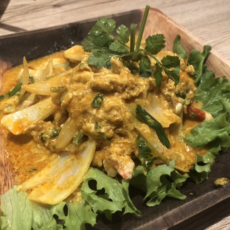 プーニムパッポンカリー(Muu Tokyo)