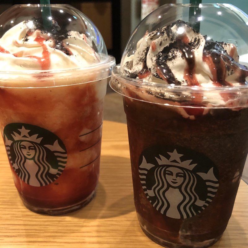 ハロウィンダークナイトフラペチーノ(スターバックスコーヒー 川崎モアーズ店)