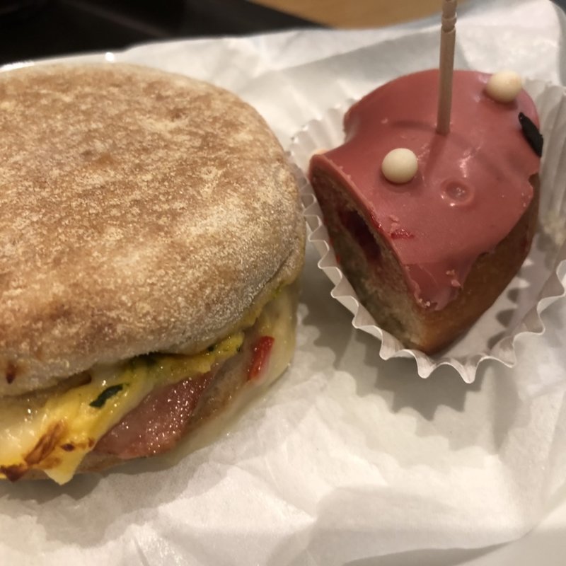 ほうれん草エッグ＆ソーセージ(スターバックスコーヒー 川崎モアーズ店)