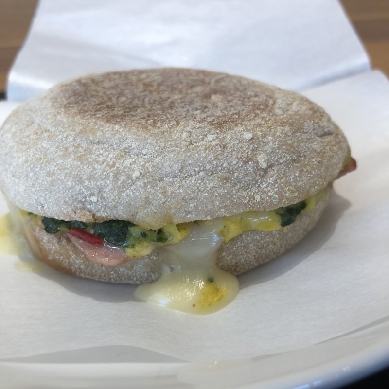 ほうれん草エッグ＆ソーセージ(スターバックスコーヒー　オーシャンゲートみなとみらい店)