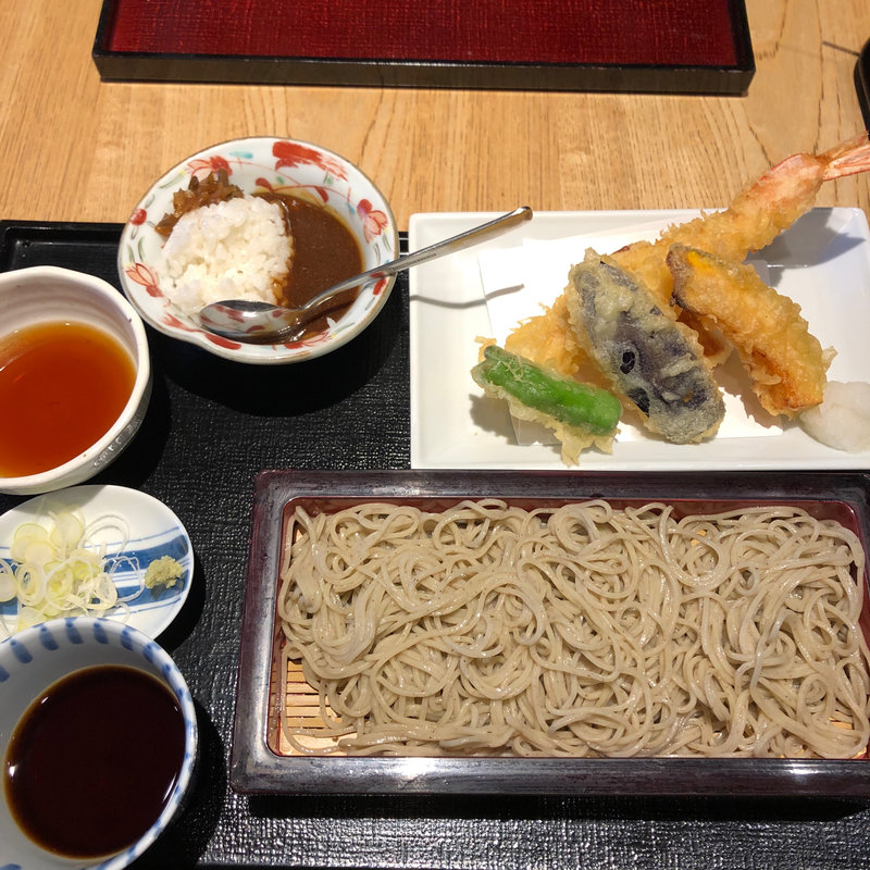 天ぷらせいろそば(松玄 恵比寿)