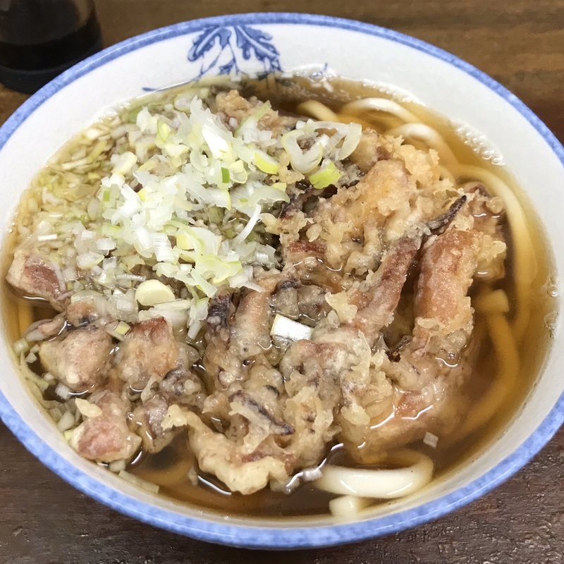 ゲソ天うどん(そば うどん 鈴家)