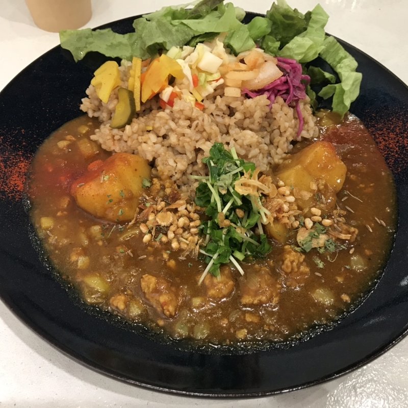 ポークカレー(寝かせ玄米とカレー＆スパイス nuka)