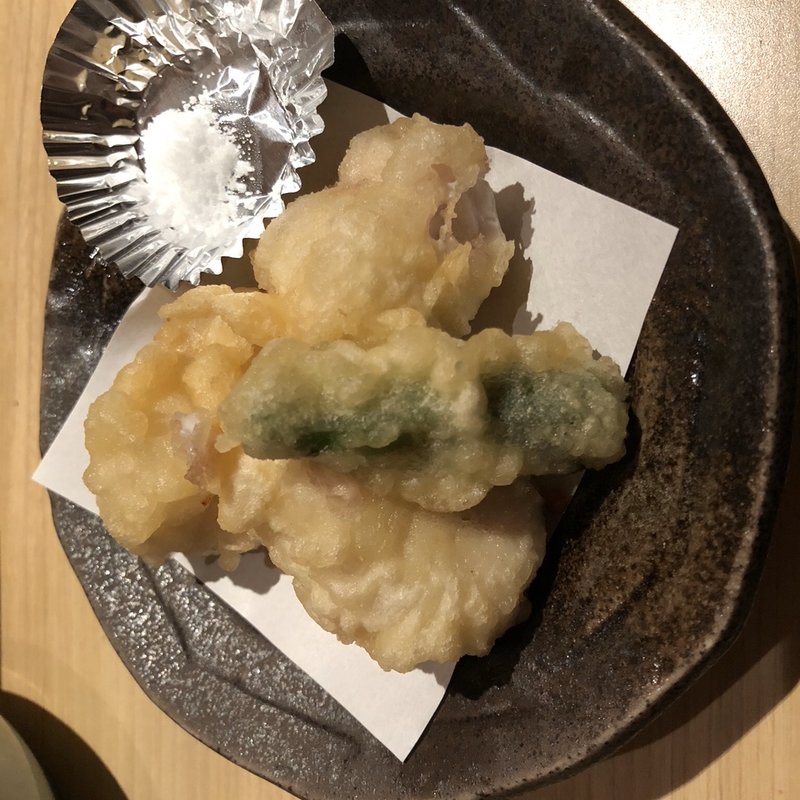 白子の天ぷら(とらふぐ亭自由が丘店)