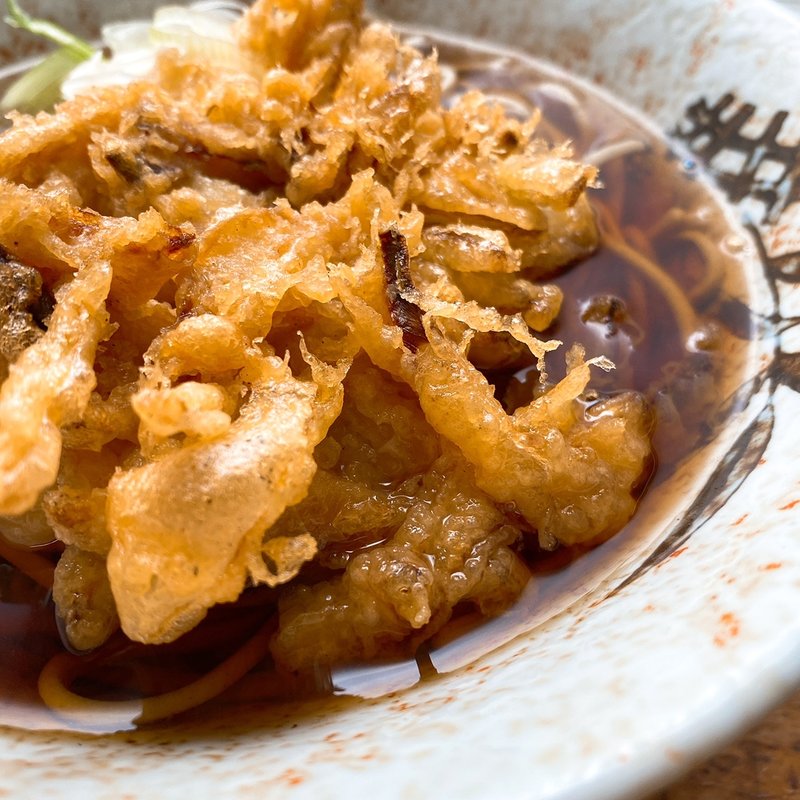 玉ねぎそば(立喰いそば 山田製麺所 本店)