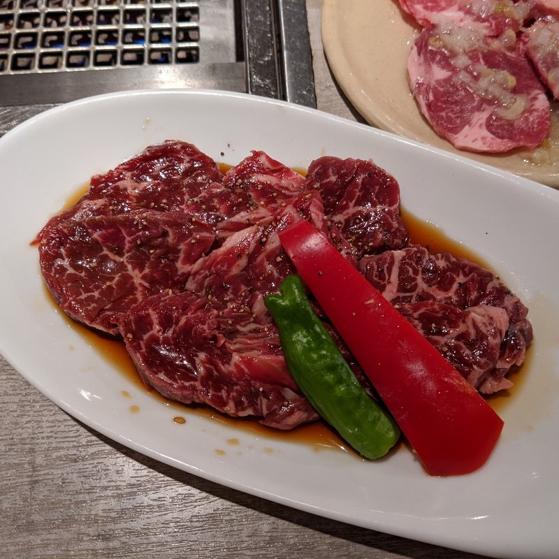 ハラミセット(恵比寿焼肉　kintan （エビスヤキニクキンタン）)