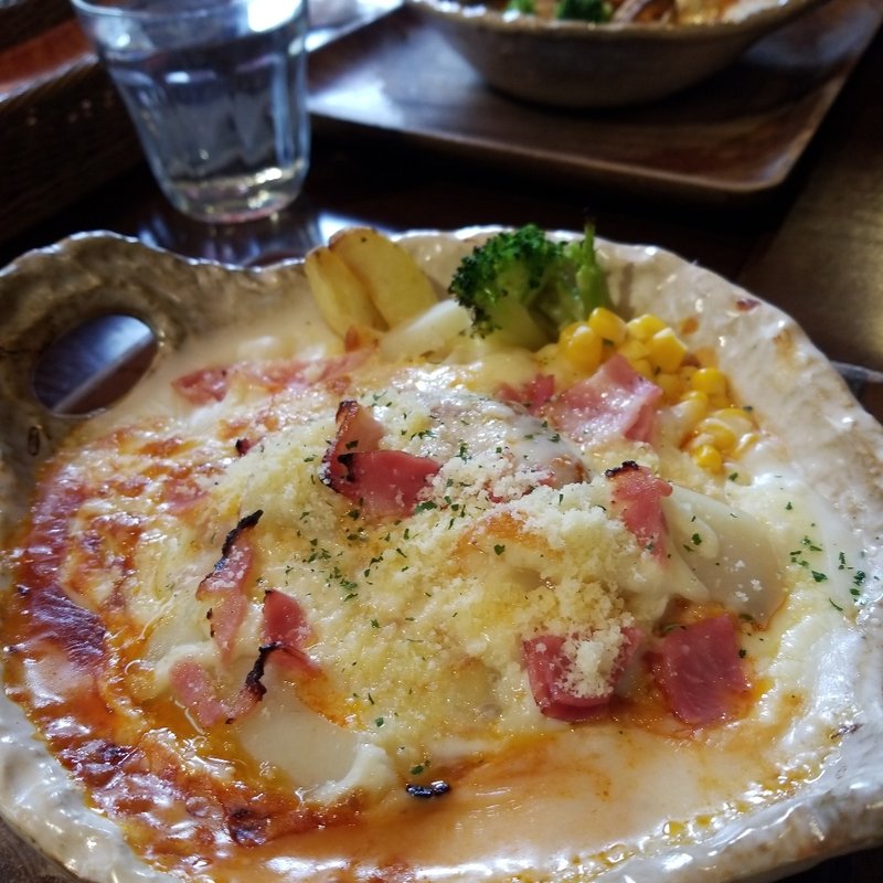 ハンバーグスパチー(TOMBOY CAFE 十条本店｜カジュアル イタリアン カフェ｜スパニッシュ バル｜歓送迎会)