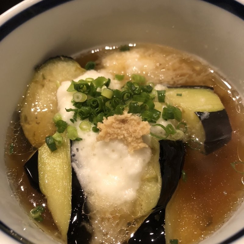 茄子の揚げ出し(喰ま吞み)