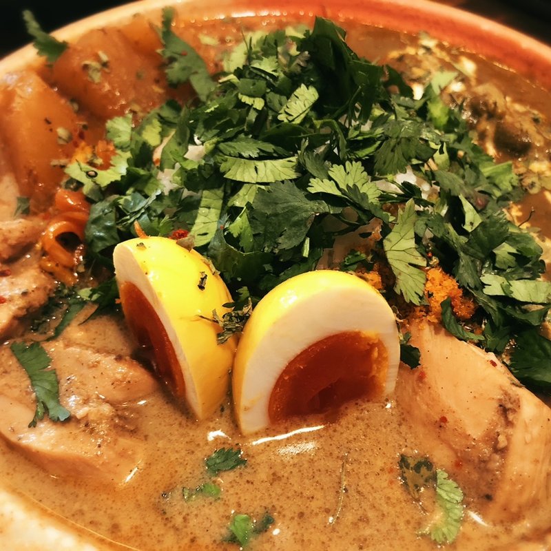 3種（大根とサバのカレー  ほうれん草とポテトのカレー  胡麻チキンカレー ）(スパイスカレー あかつ亭)