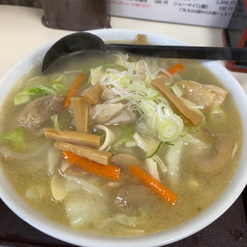 とりそば(栄楽)