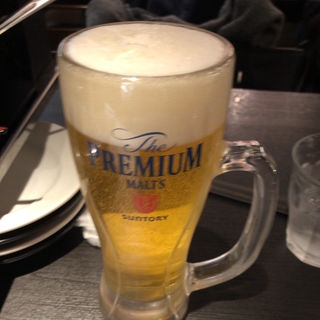 生ビール(ぼてぢゅう 新大阪駅店)