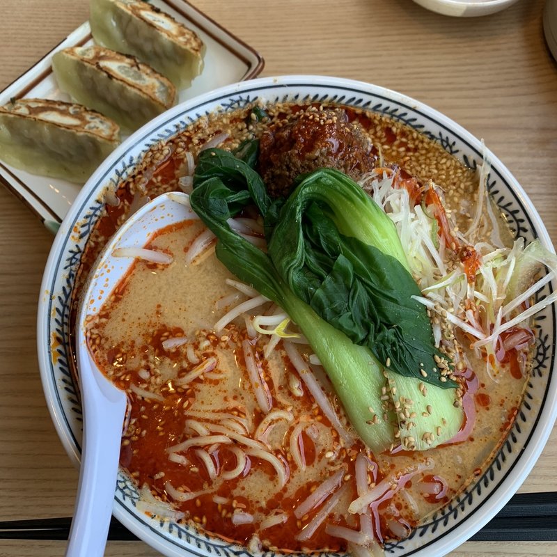 丸源餃子セット(丸源ラーメン 那覇国場店)