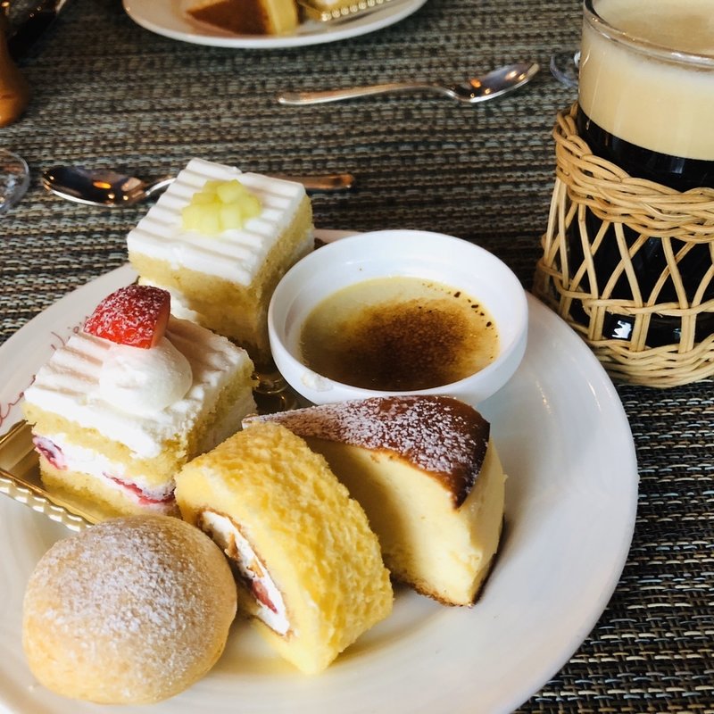 デザート盛り合わせ(ホテルニューオータニ　トレーダーヴィックス)