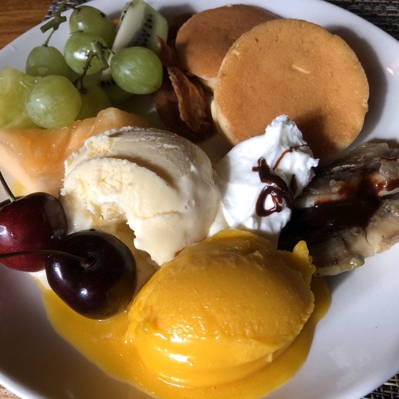 パンケーキ(ホテルニューオータニ　トレーダーヴィックス)