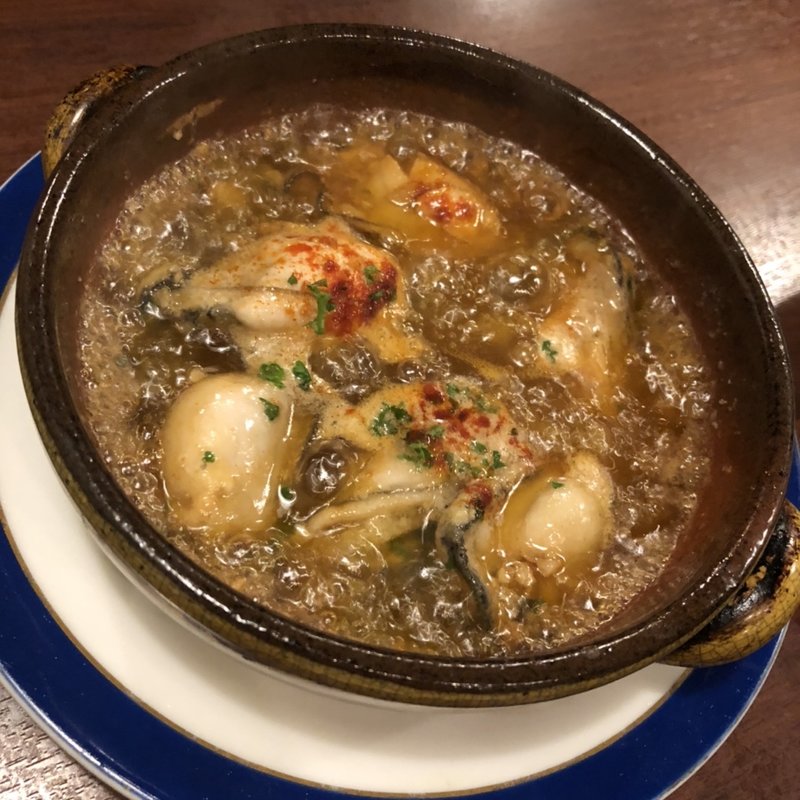 大粒牡蠣のアヒージョ(Circo （シルコ）)