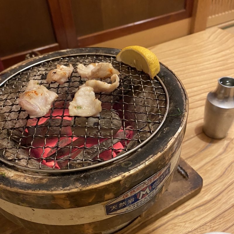 ふぐの炭火焼(馳走 なか川 )